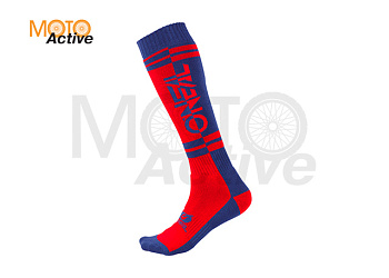 Носки для мотокросса Pro Mx Twoface, синий-красный